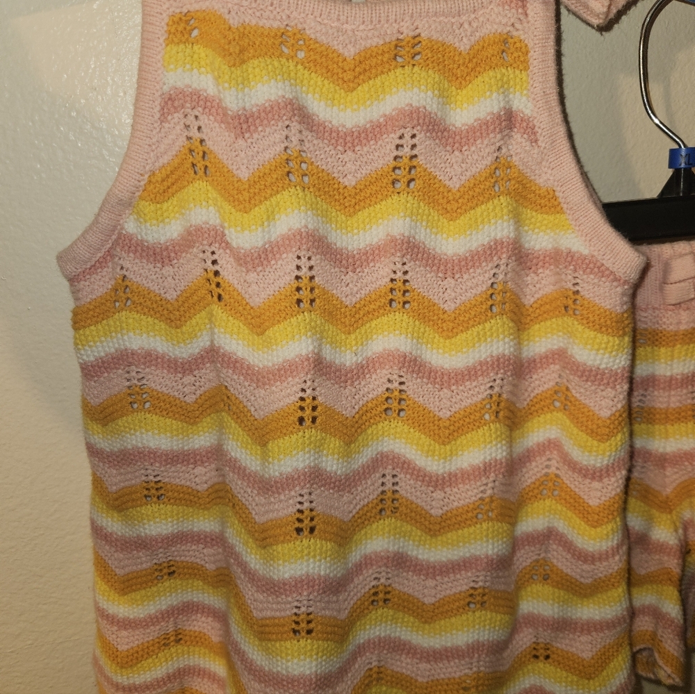 Haute Hippie Kid Styles Girls 2 Piece Knit Outfit Size M (7/8) - Picture 3 of 12